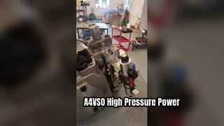 A4VSO Hydraulische pompkracht en prestaties