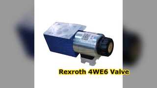 Rexroth 4WE6 hydraulische klep: kracht en precisie